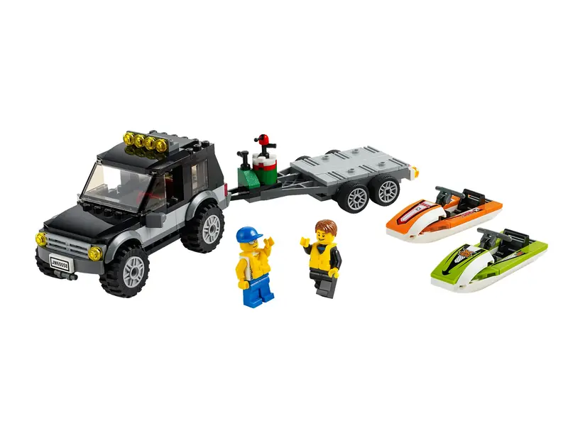 LEGO 60058 Terenówka ze skuterami