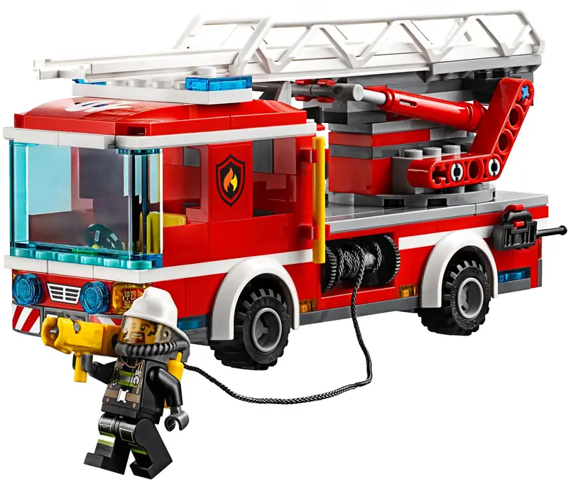 LEGO 60107 Wóz strażacki z drabiną zdjęcie 3