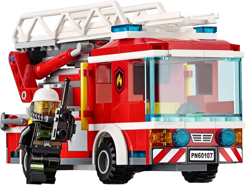 LEGO 60107 Wóz strażacki z drabiną zdjęcie 4