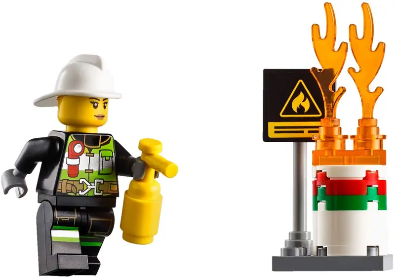 LEGO 60107 Wóz strażacki z drabiną zdjęcie 5