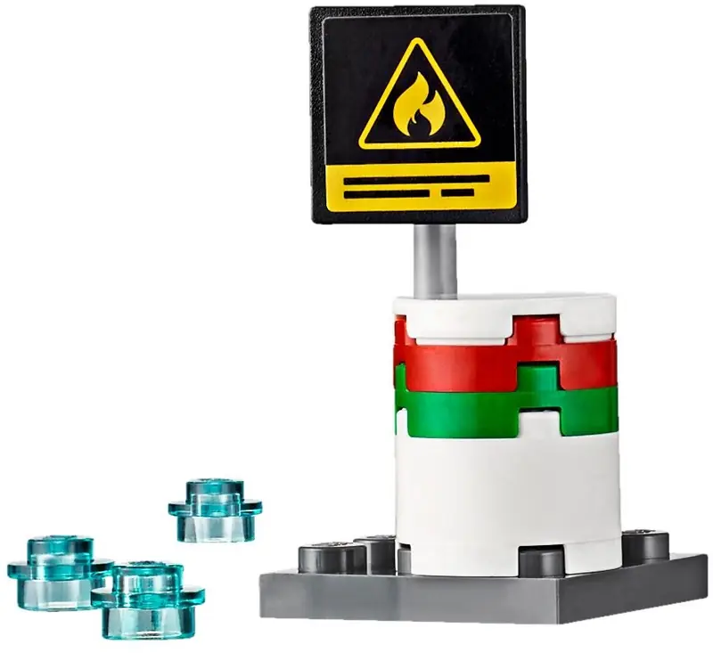 LEGO 60107 Wóz strażacki z drabiną zdjęcie 6