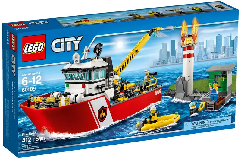 LEGO 60109 Łódź strażacka zdjęcie 2