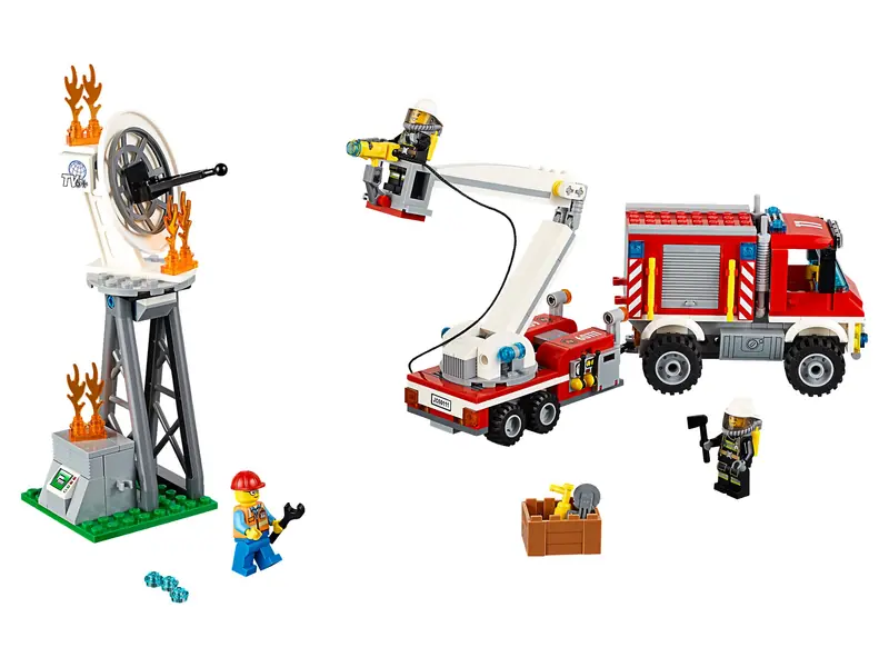 LEGO 60111 Strażacki wóz techniczny