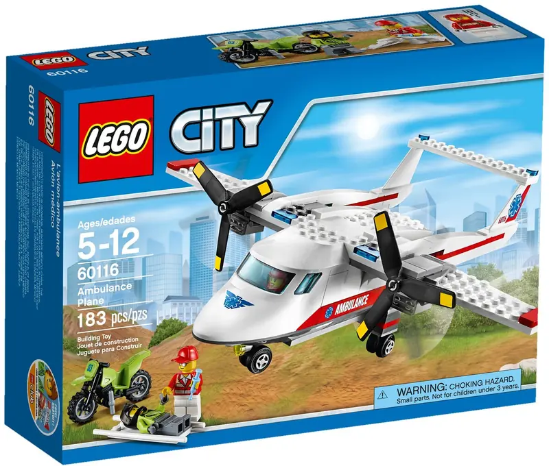 LEGO 60116 Samolot ratowniczy zdjęcie 2