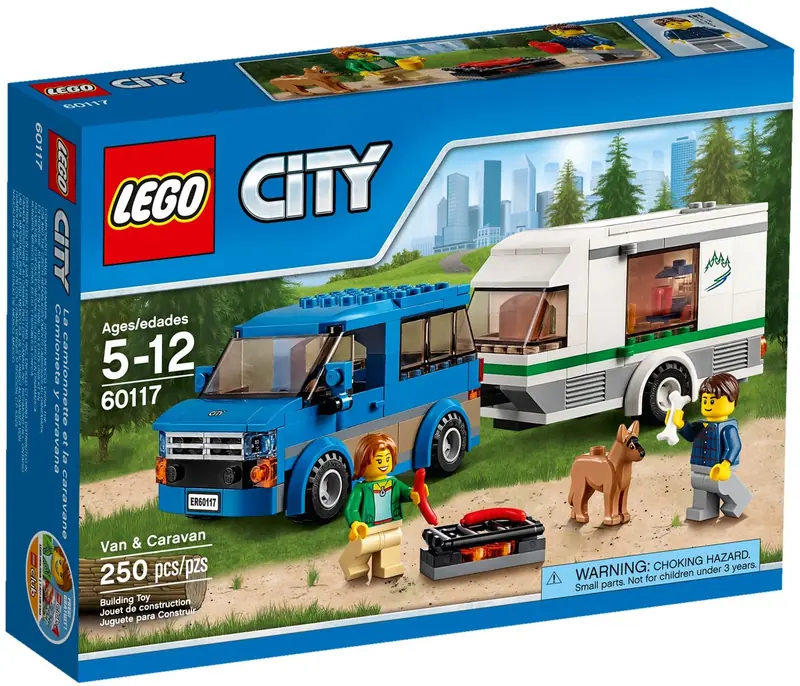 LEGO 60117 Van z przyczepą kampingową zdjęcie 8