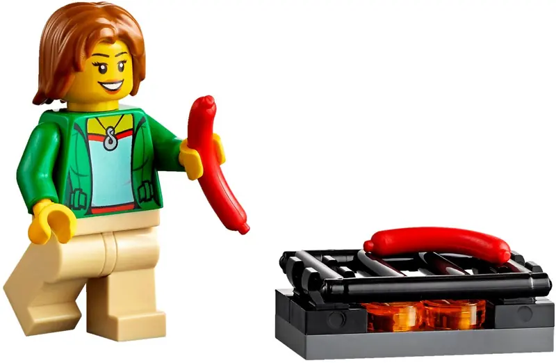 LEGO 60117 Van z przyczepą kampingową zdjęcie 11