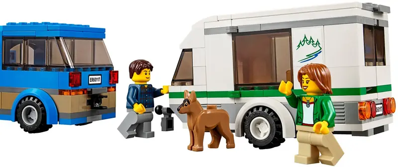 LEGO 60117 Van z przyczepą kampingową zdjęcie 7