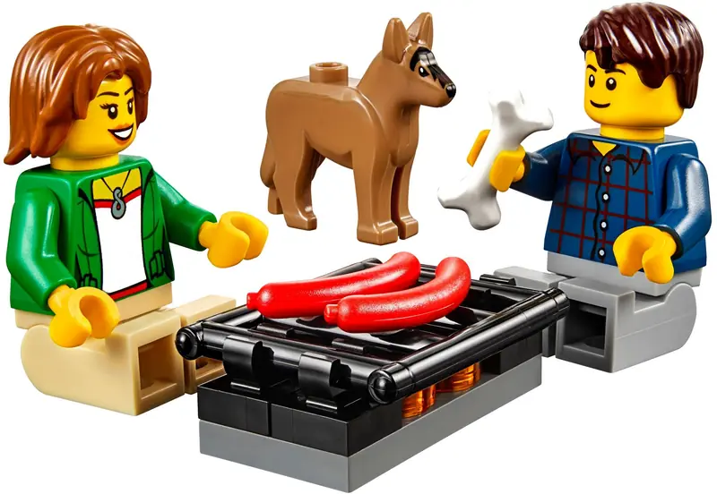 LEGO 60117 Van z przyczepą kampingową zdjęcie 10