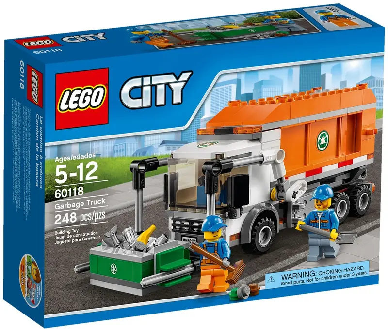 LEGO 60118 Śmieciarka zdjęcie 2