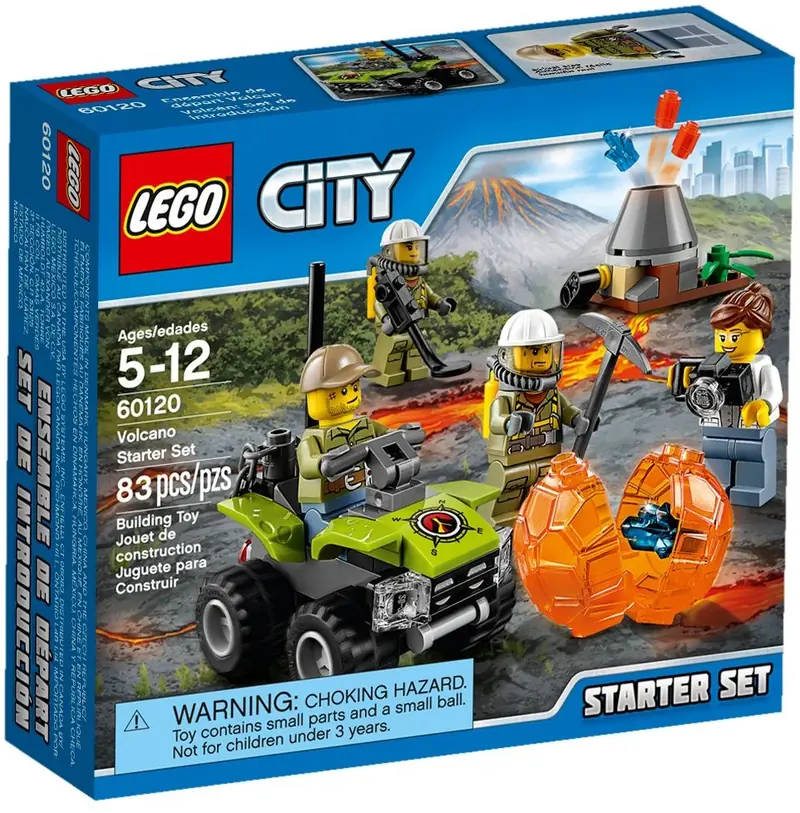 LEGO 60120 Wulkan - zestaw startowy zdjęcie 2