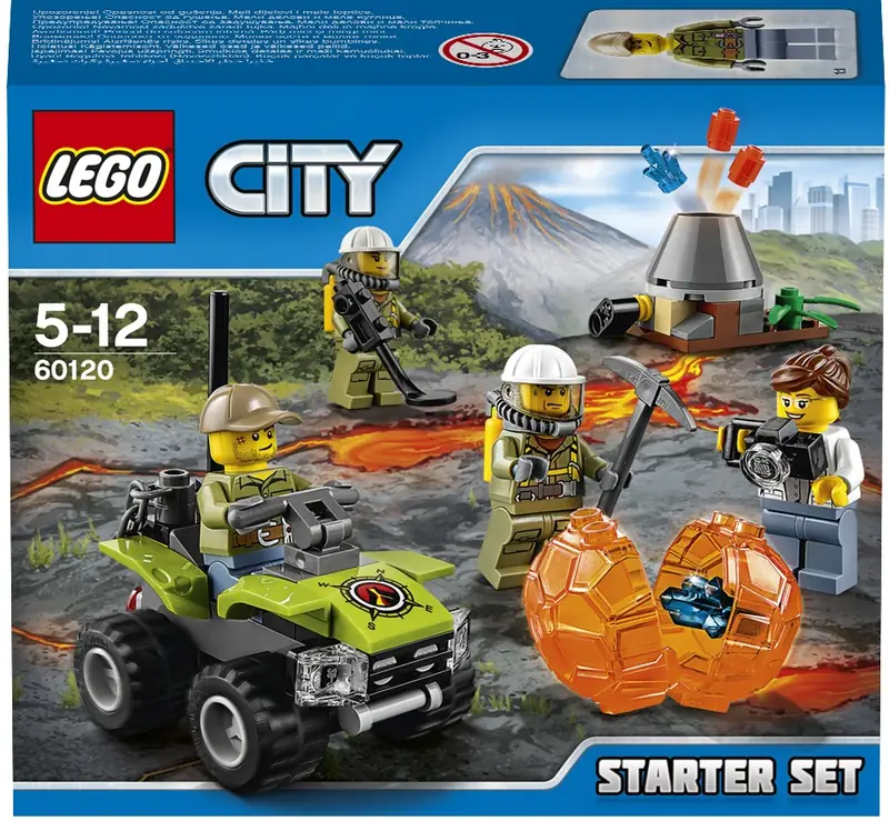 LEGO 60120 Wulkan - zestaw startowy zdjęcie 11