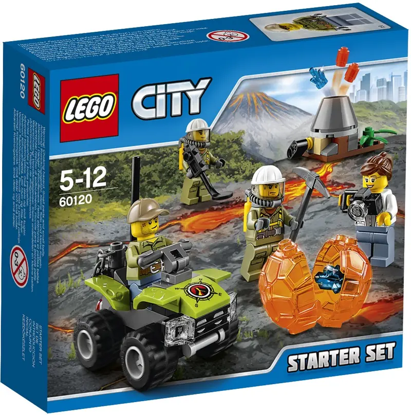 LEGO 60120 Wulkan - zestaw startowy zdjęcie 9
