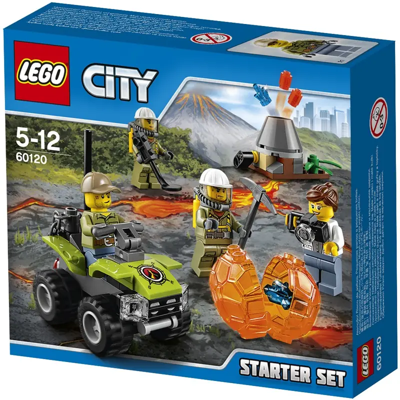 LEGO 60120 Wulkan - zestaw startowy zdjęcie 10