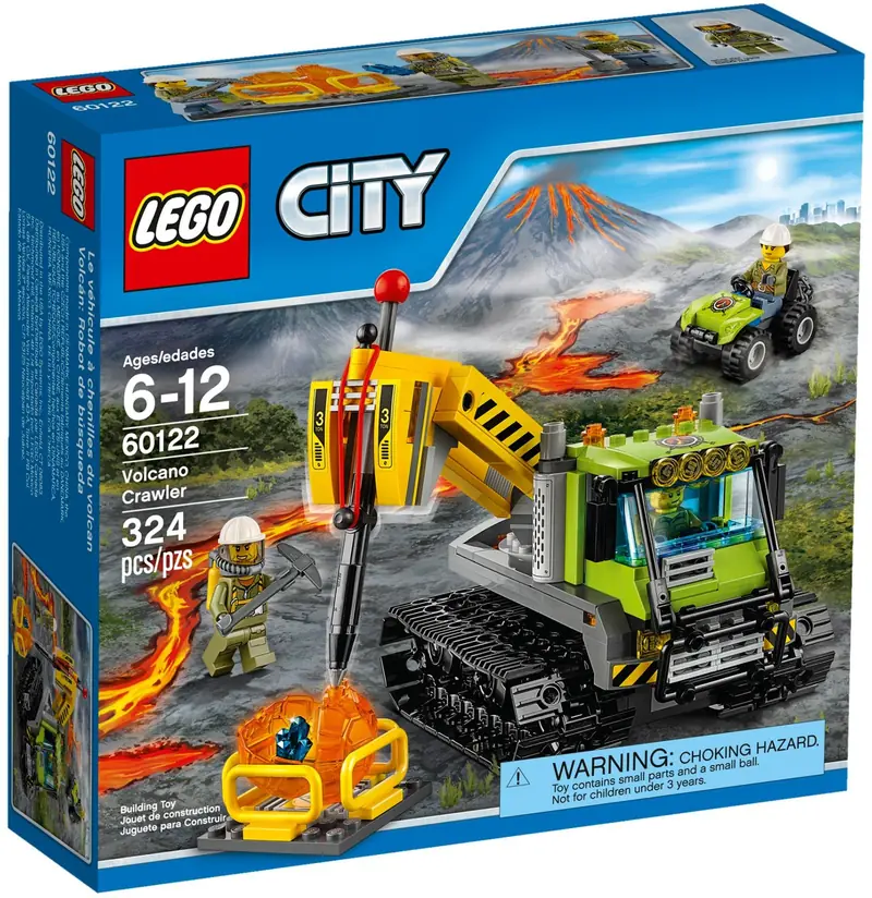 LEGO 60122 Łazik wulkaniczny zdjęcie 2