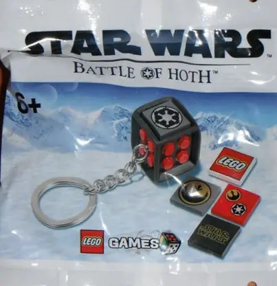 LEGO 6012306 Star Wars: Battle of Hoth Die Key Chain