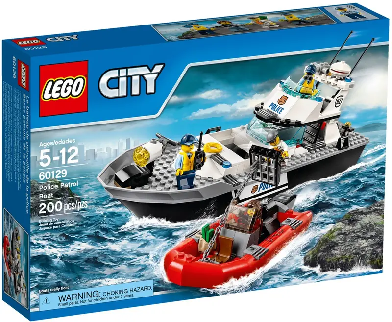 LEGO 60129 Policyjna łódź patrolowa zdjęcie 4