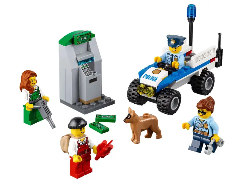 LEGO 60136 Policja - zestaw startowy