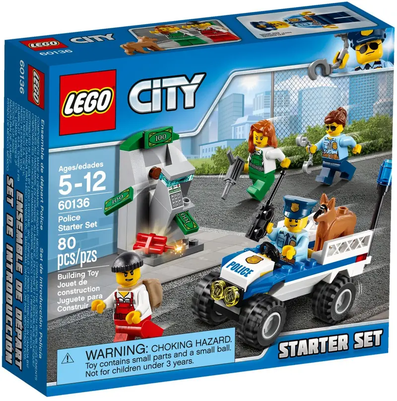 LEGO 60136 Policja - zestaw startowy zdjęcie 2