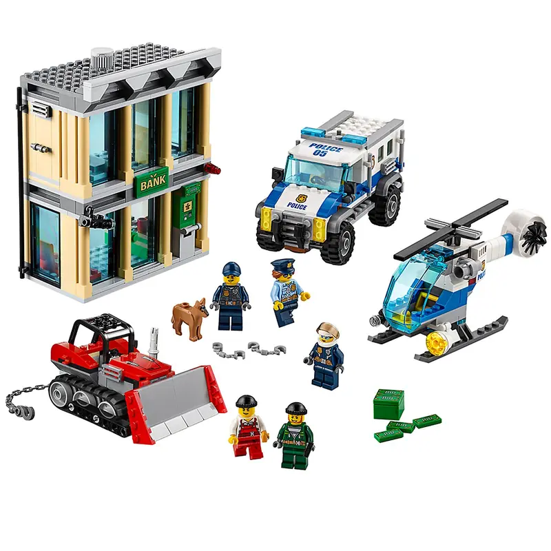 LEGO 60140 Włamanie buldożerem
