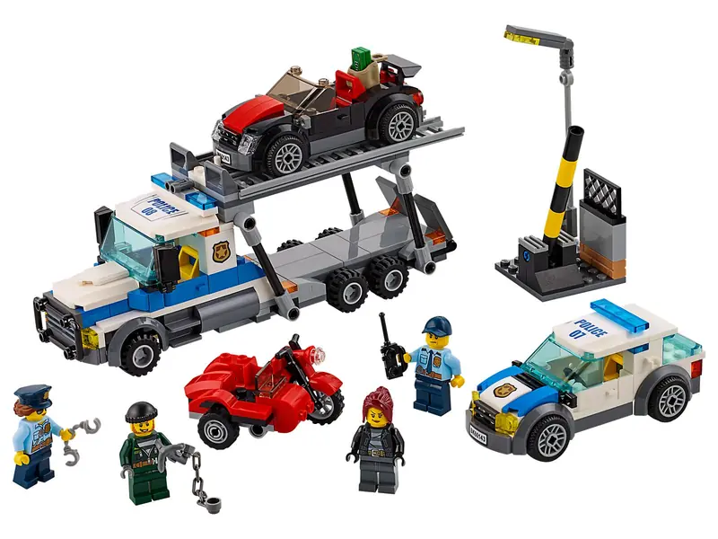 LEGO 60143 Skok na transporter samochodów