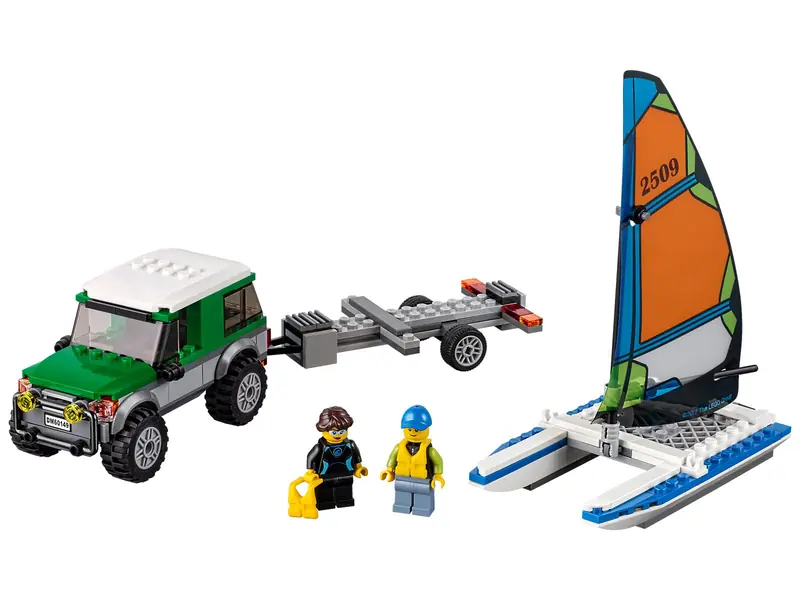 LEGO 60149 Terenówka 4x4 z katamaranem