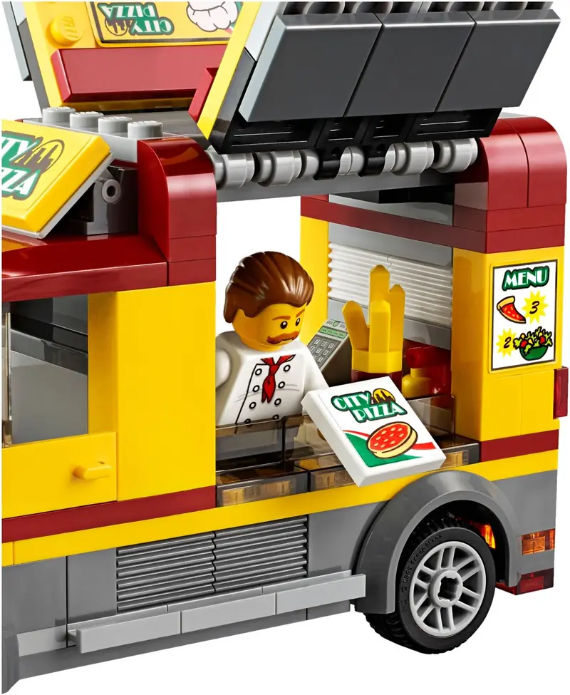LEGO 60150 Foodtruck z pizzą zdjęcie 4