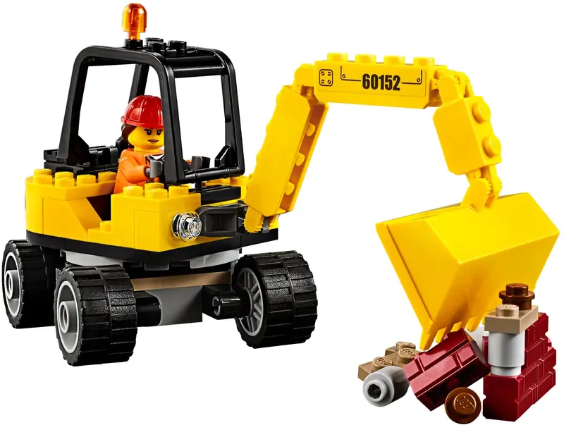 LEGO 60152 Zamiatacz ulic i koparka zdjęcie 6