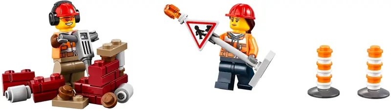 LEGO 60152 Zamiatacz ulic i koparka zdjęcie 10