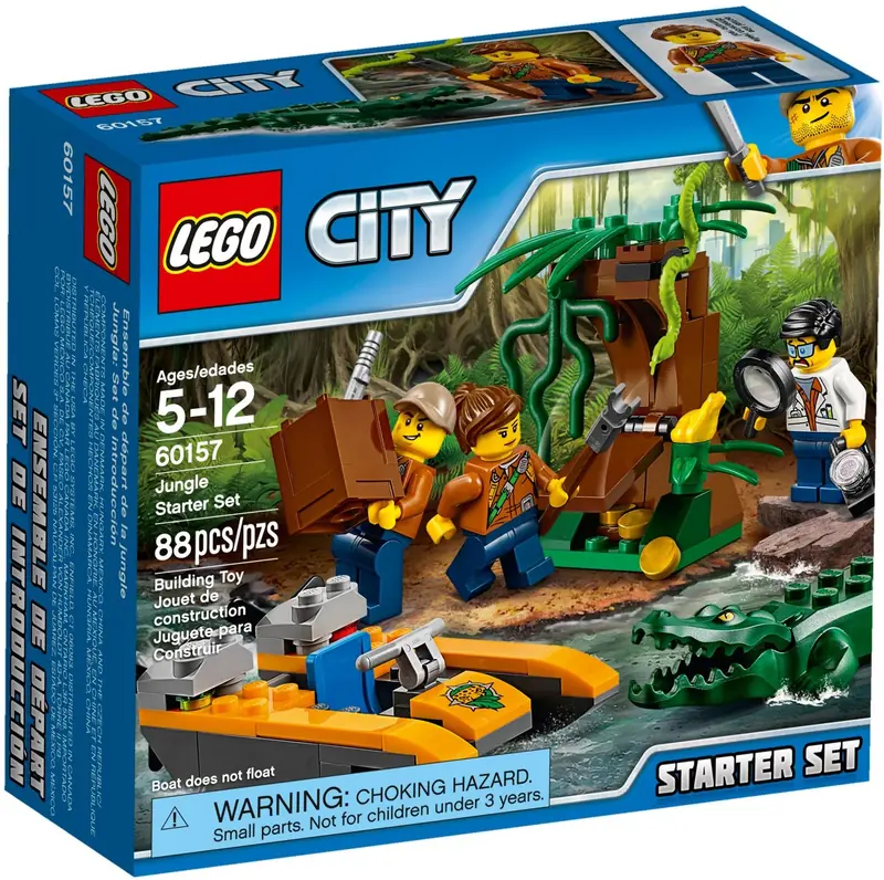 LEGO 60157 Dżungla - zestaw startowy zdjęcie 2
