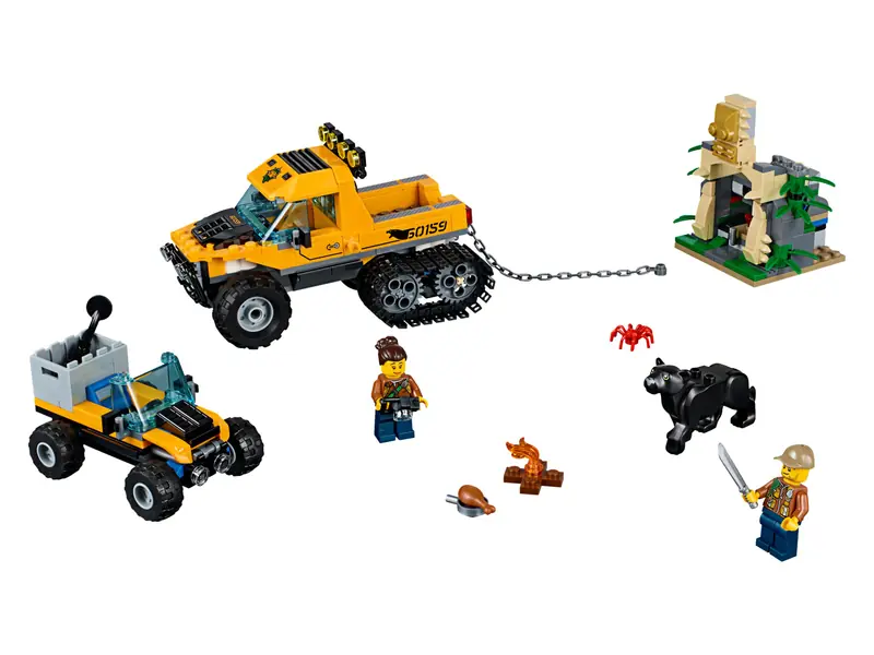 LEGO 60159 Misja półgąsienicowej terenówki