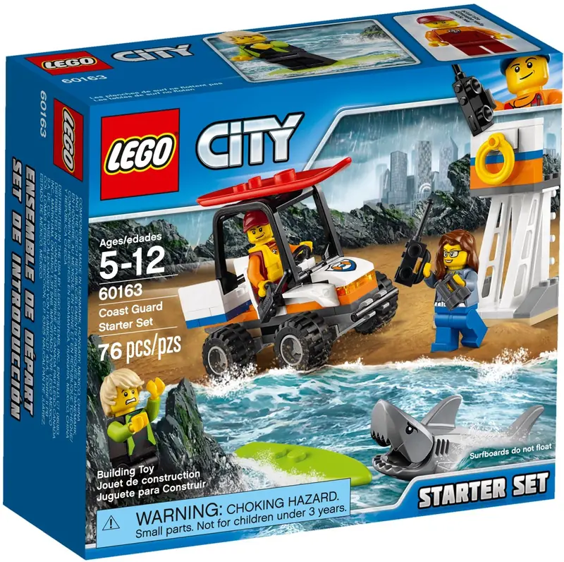 LEGO 60163 Straż przybrzeżna - zestaw startowy zdjęcie 2