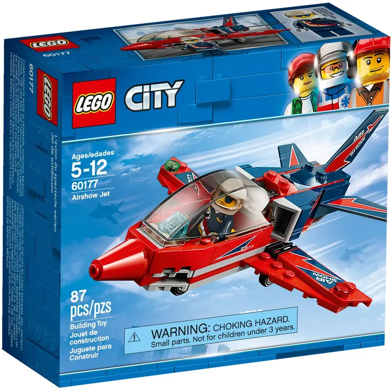 LEGO 60177 Odrzutowiec pokazowy zdjęcie 2
