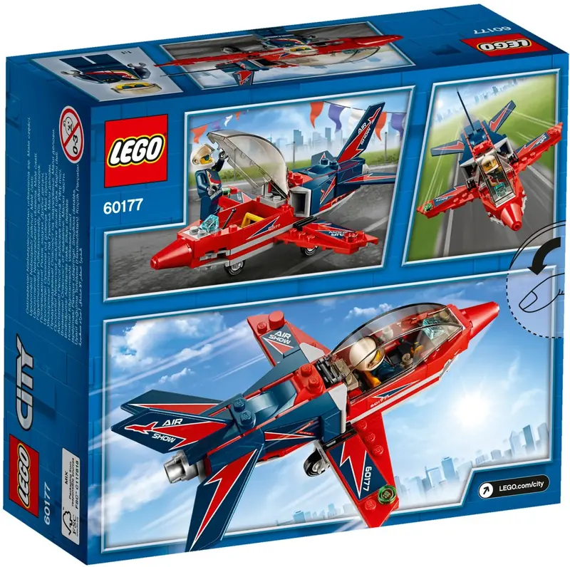 LEGO 60177 Odrzutowiec pokazowy zdjęcie 3