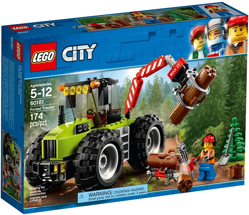 LEGO 60181 Traktor leśny zdjęcie 2