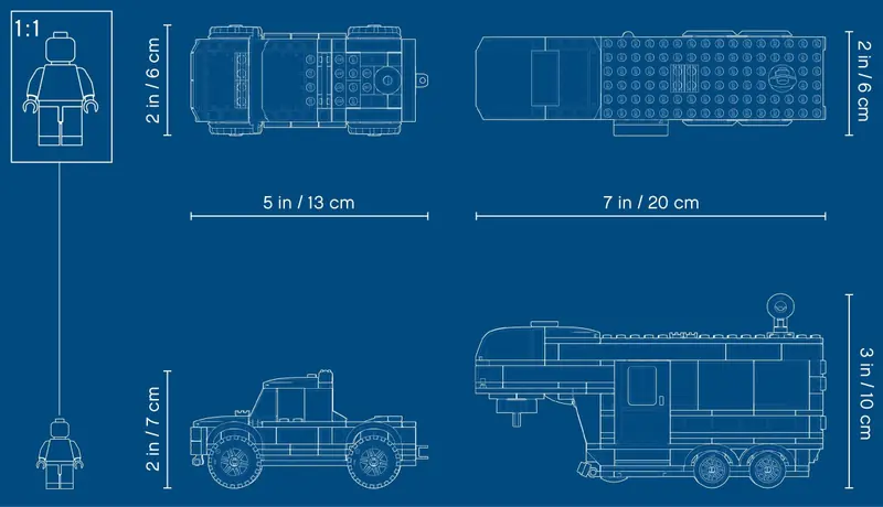 LEGO 60182 Pickup z przyczepą zdjęcie 15