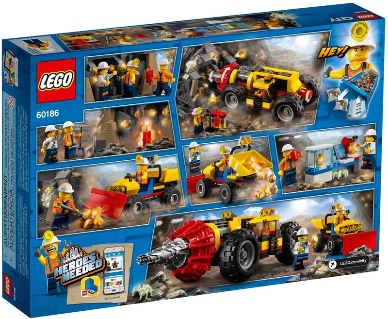 LEGO 60186 Ciężkie wiertło górnicze zdjęcie 6