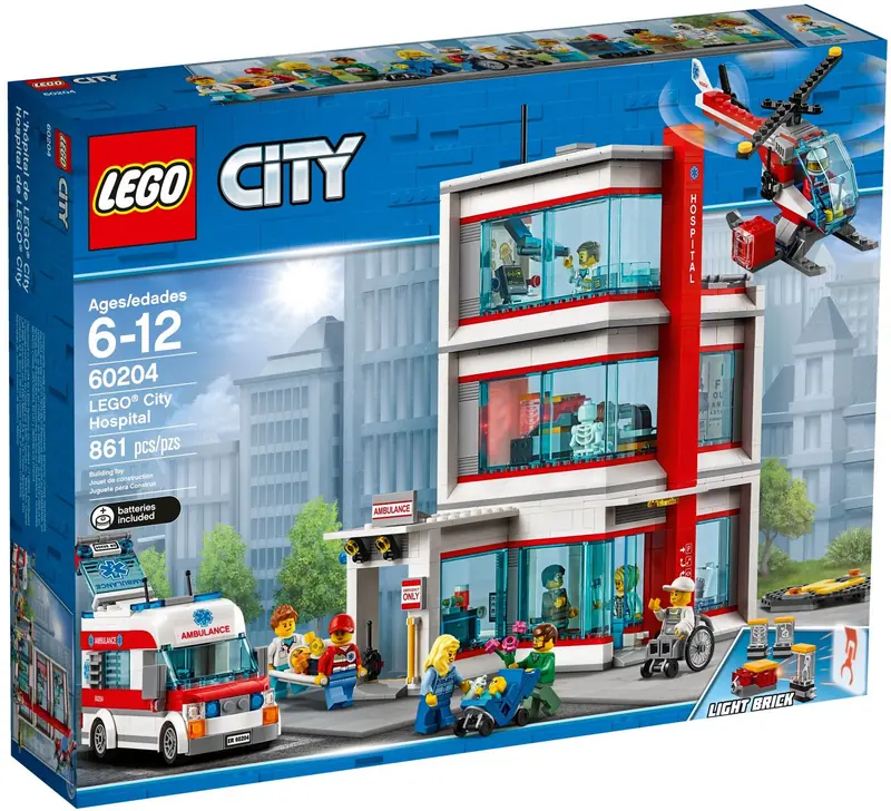 LEGO 60204 Szpital LEGO City zdjęcie 2