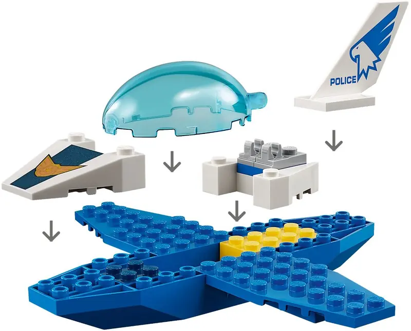 LEGO 60206 Policyjny patrol powietrzny zdjęcie 5