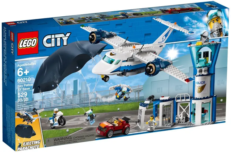 LEGO 60210 Baza policji powietrznej zdjęcie 2