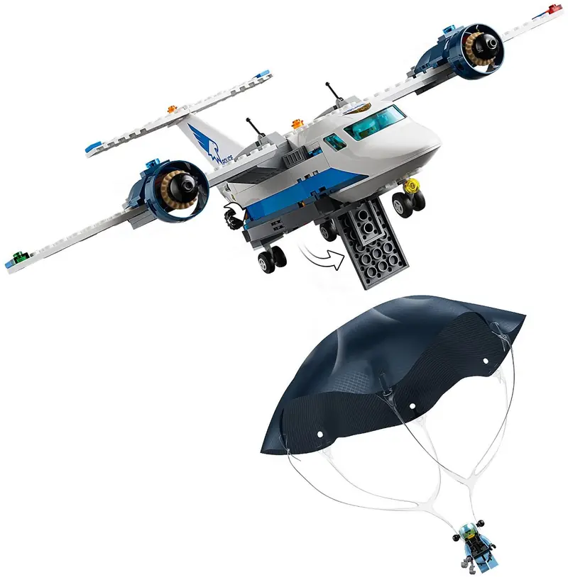 LEGO 60210 Baza policji powietrznej zdjęcie 4