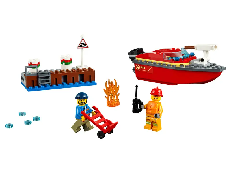 LEGO 60213 Pożar w dokach