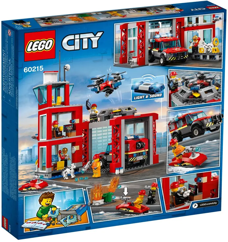 LEGO 60215 Remiza strażacka zdjęcie 5