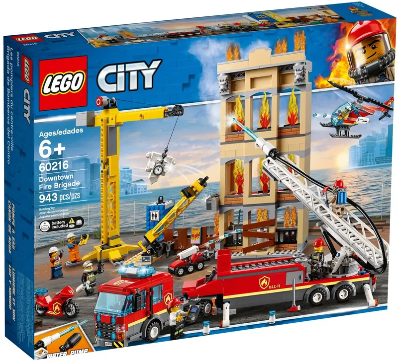 LEGO 60216 Straż pożarna w śródmieściu zdjęcie 2