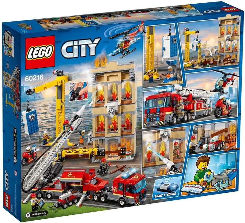 LEGO 60216 Straż pożarna w śródmieściu zdjęcie 5