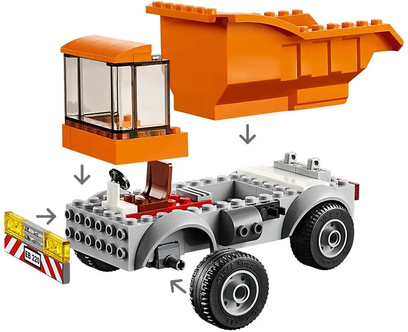 LEGO 60220 Śmieciarka zdjęcie 4