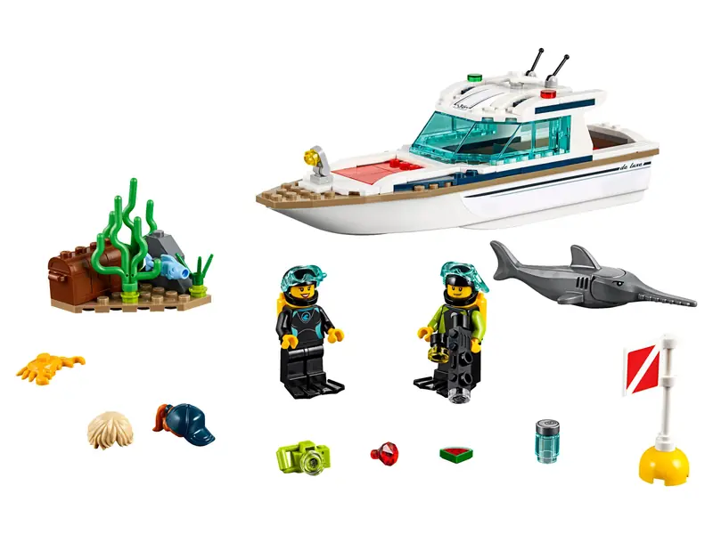 LEGO 60221 Jacht