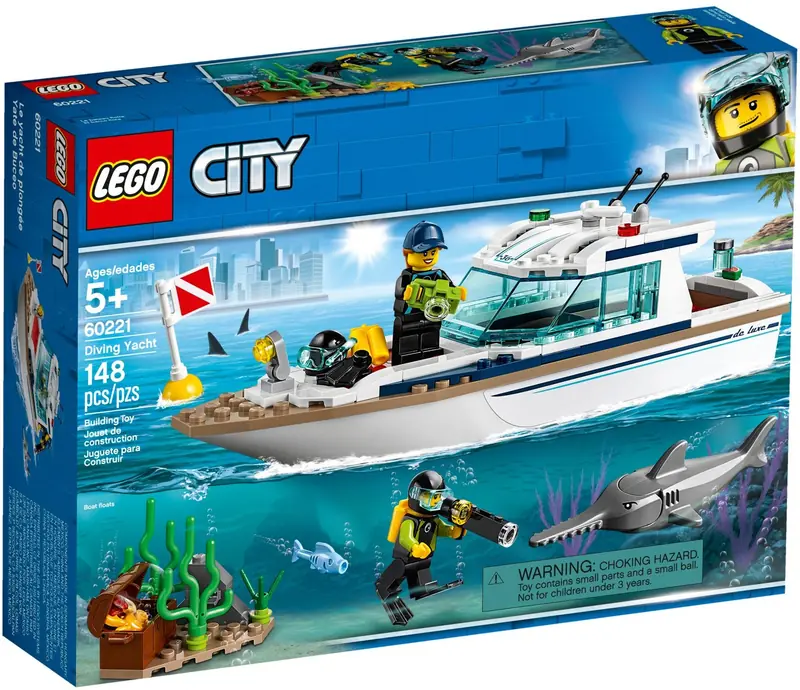 LEGO 60221 Jacht zdjęcie 2