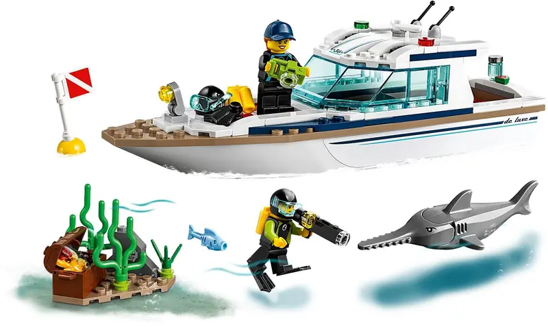 LEGO 60221 Jacht zdjęcie 3