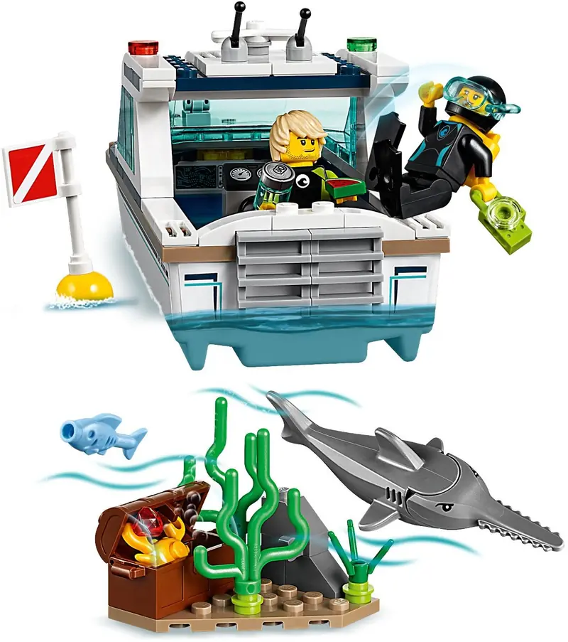 LEGO 60221 Jacht zdjęcie 5