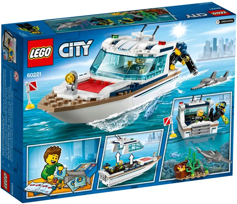 LEGO 60221 Jacht zdjęcie 6